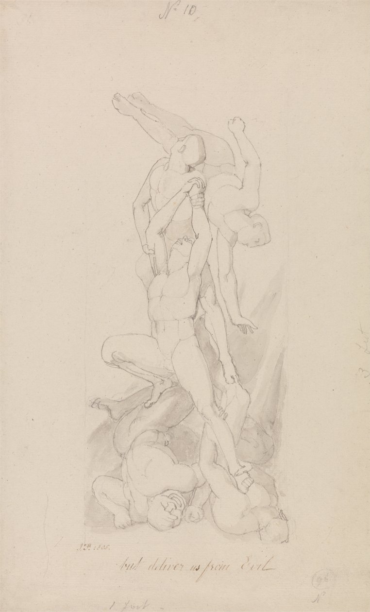 Mas líbranos del mal de John Flaxman