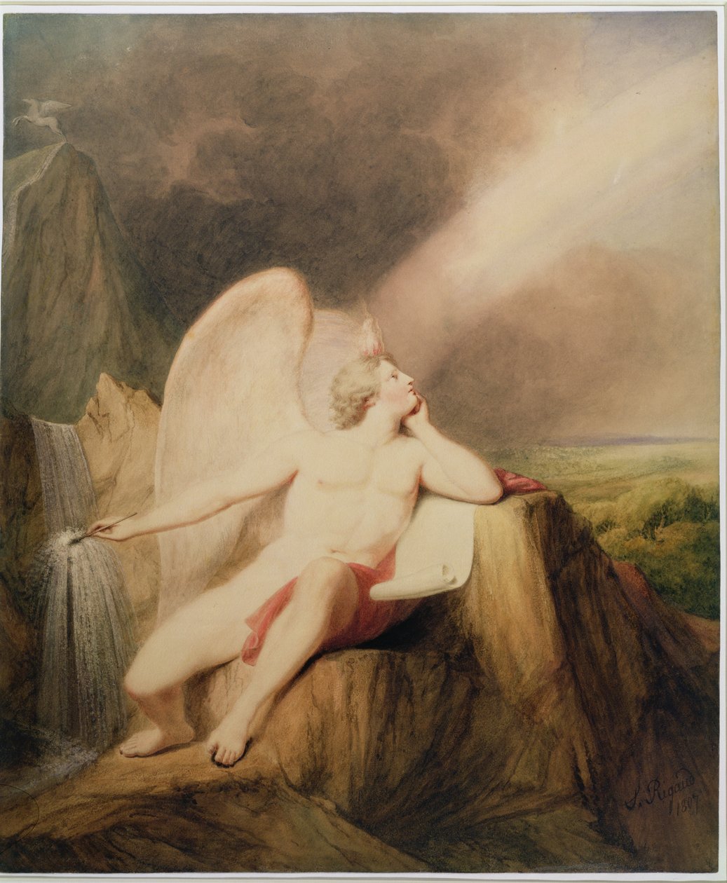 El arte de la pintura, 1807 de John Francis Rigaud