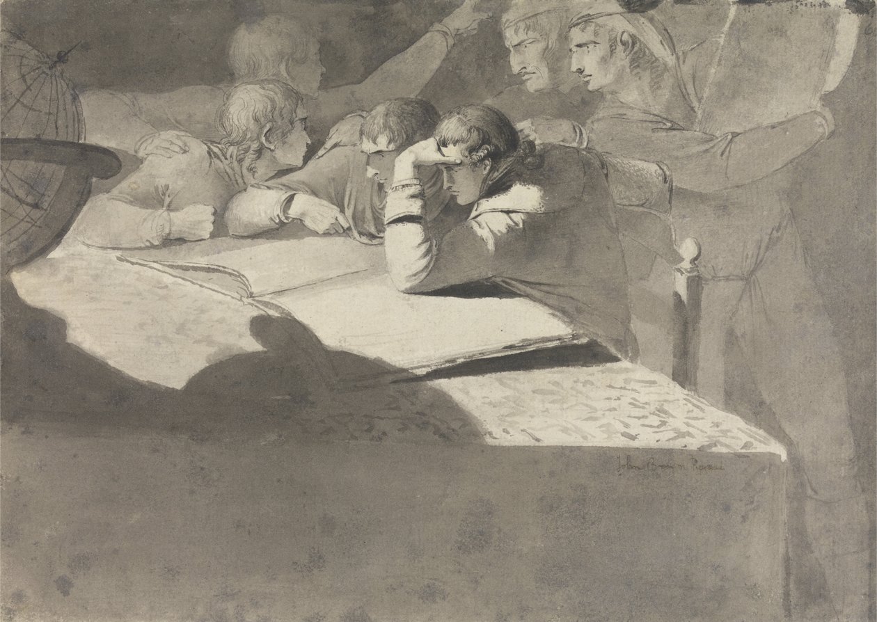 Los geógrafos de John George Brown