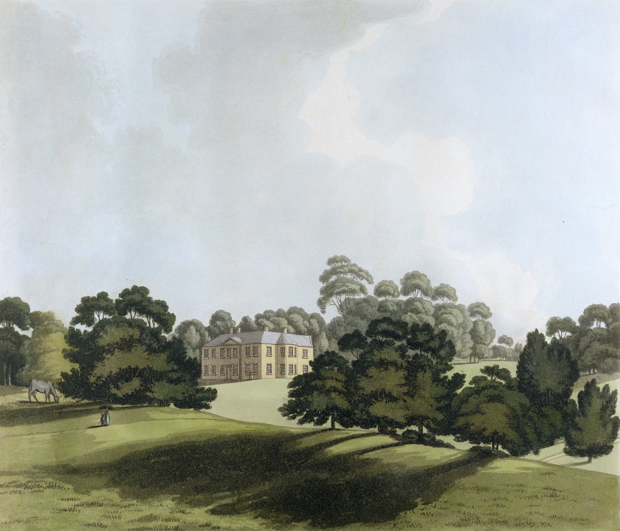 Vinters en Kent, residencia de James Whatman Esq., de 