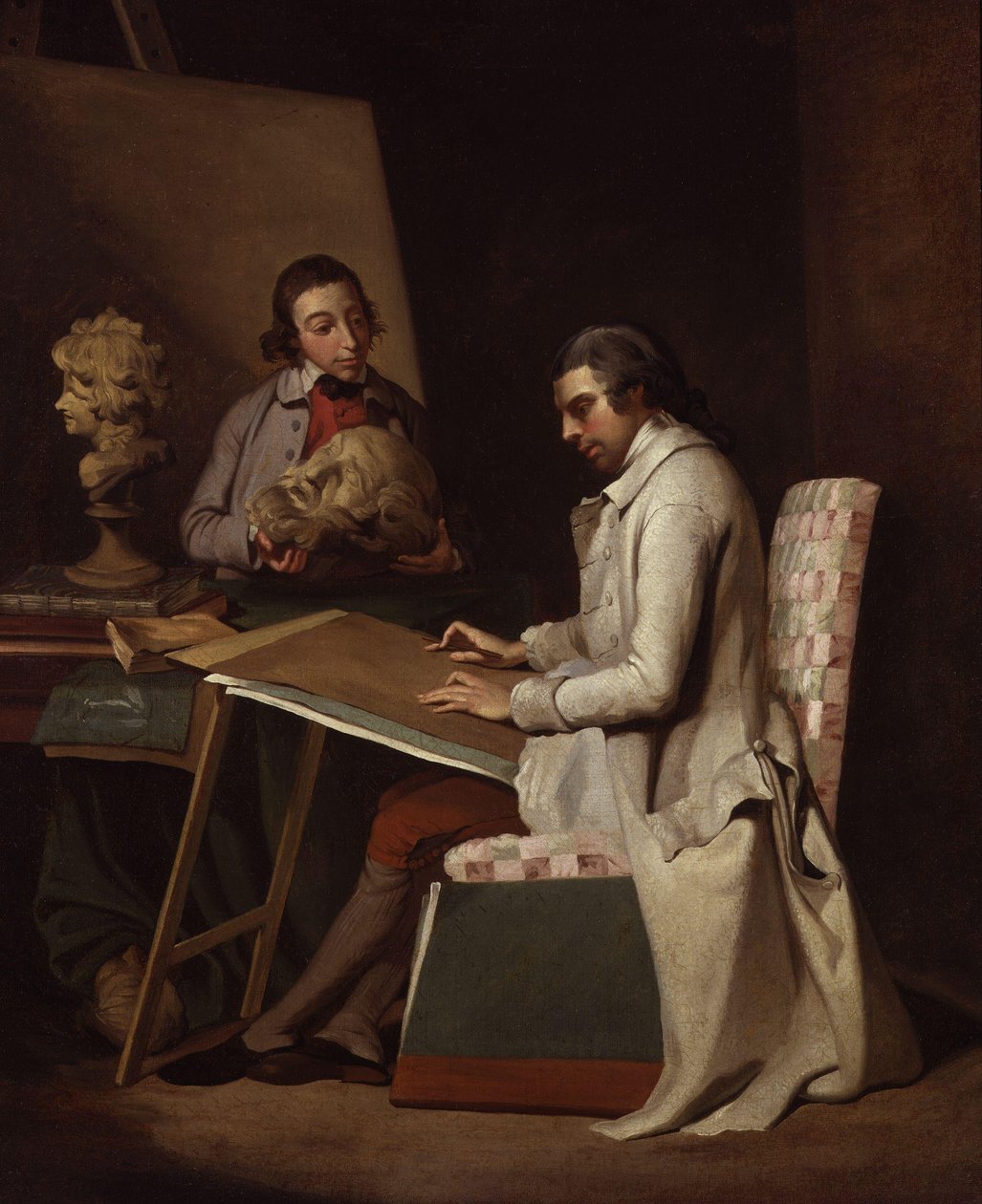 Autorretrato de John Hamilton Mortimer