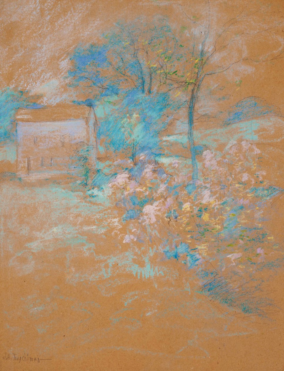 Primavera de John Henry Twachtman