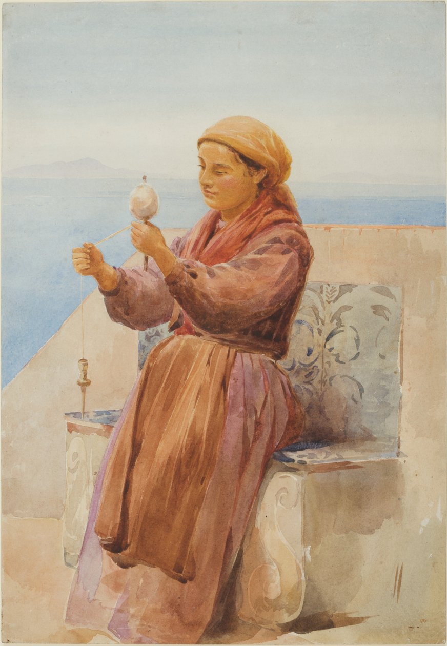 Una Chica de Sorrento de John Isaac Richardson