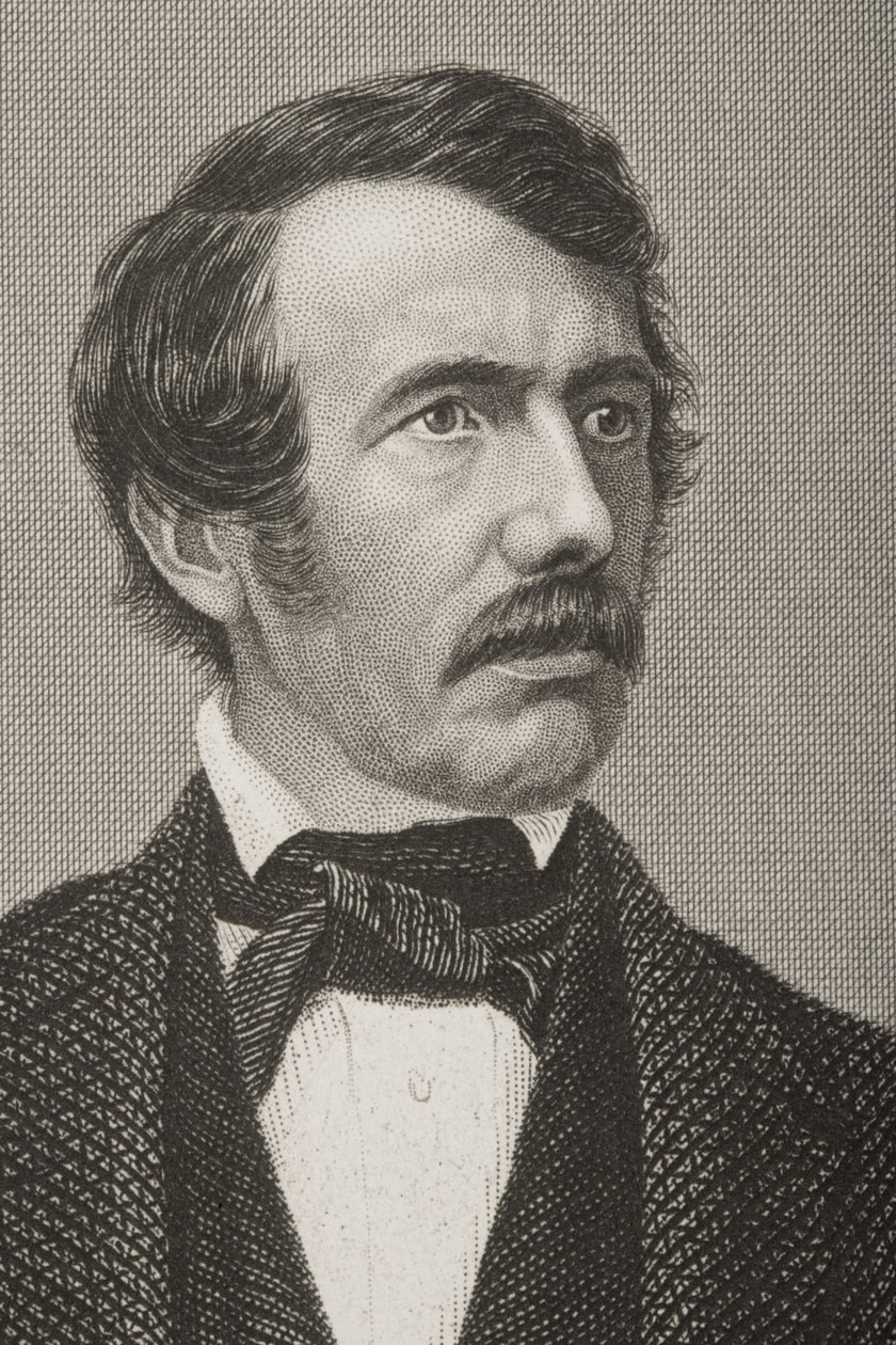 David Livingstone (1813-73) grabado por D.J. Pound a partir de una fotografía, de 