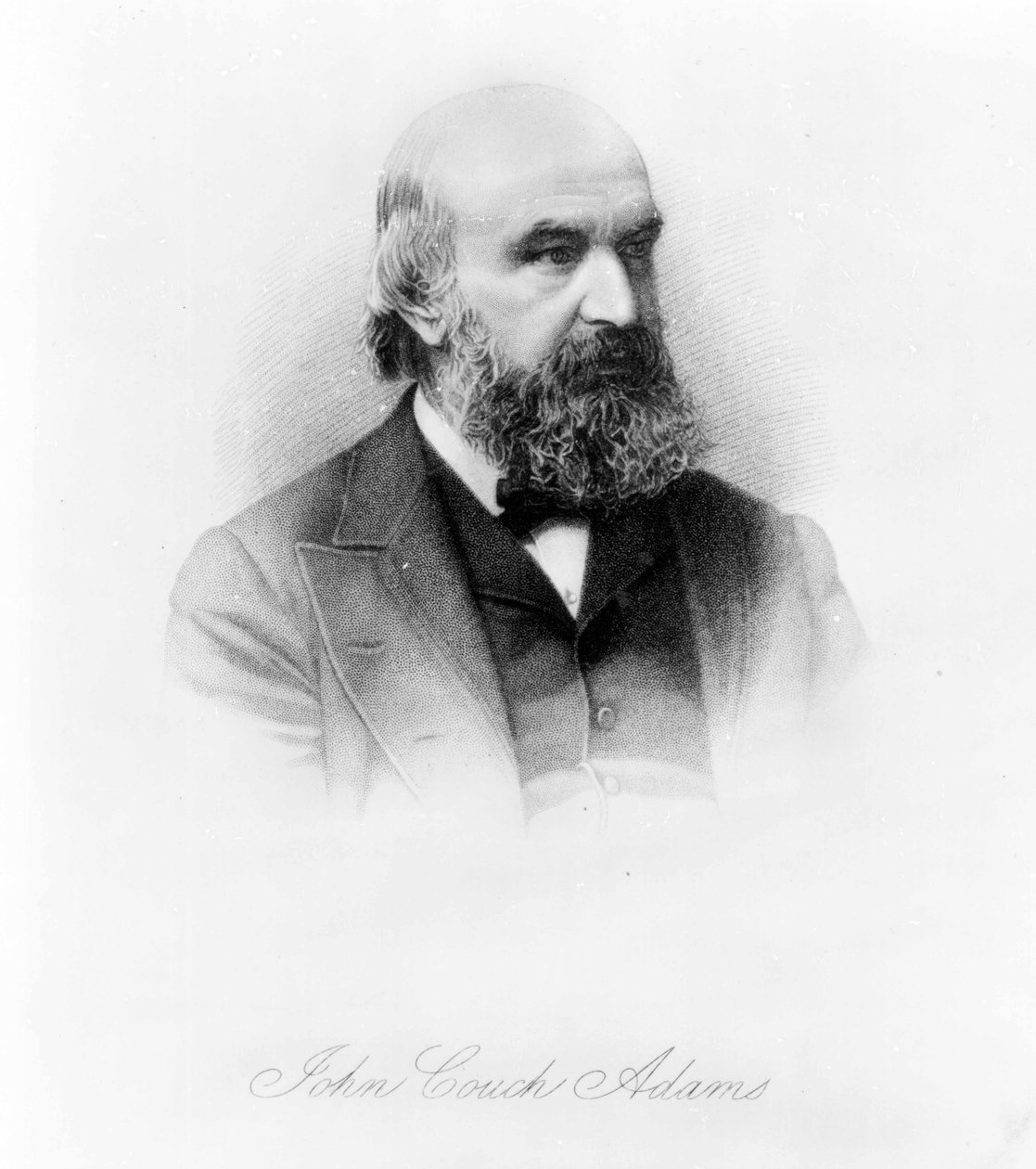 John Couch Adams, grabado por George J. Stodart de John Jabez Edwin Paisley Mayall