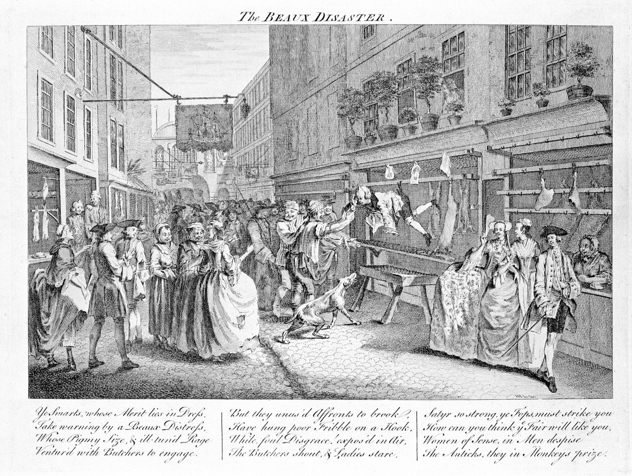 El desastre de los galanes, 1747 de John June