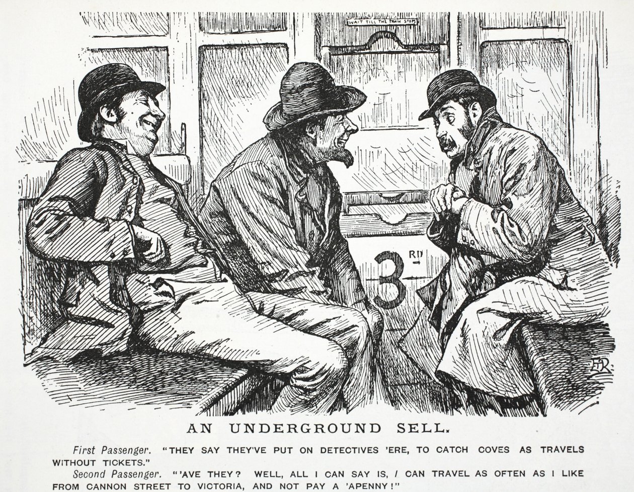 Una celda subterránea de John Leech