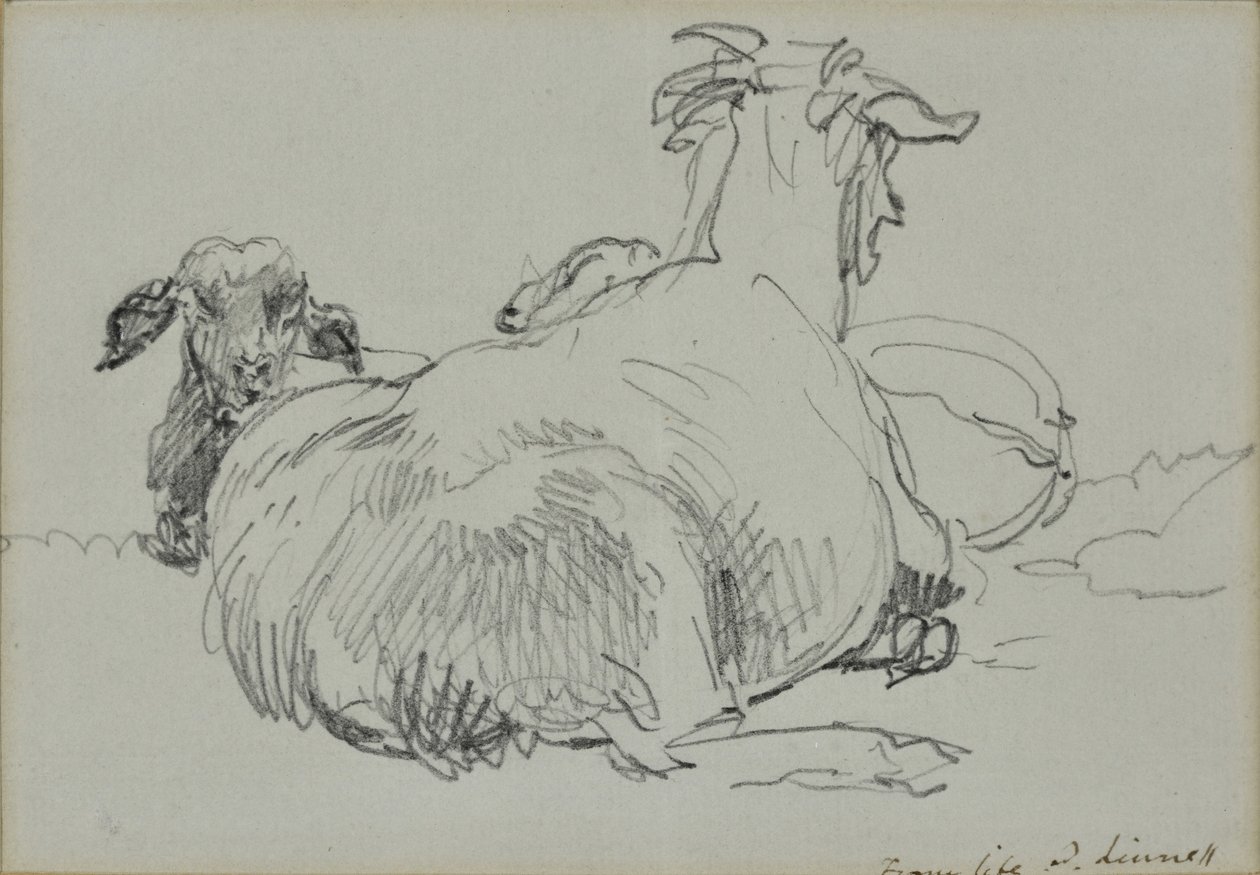 Dos ovejas de John Linnell