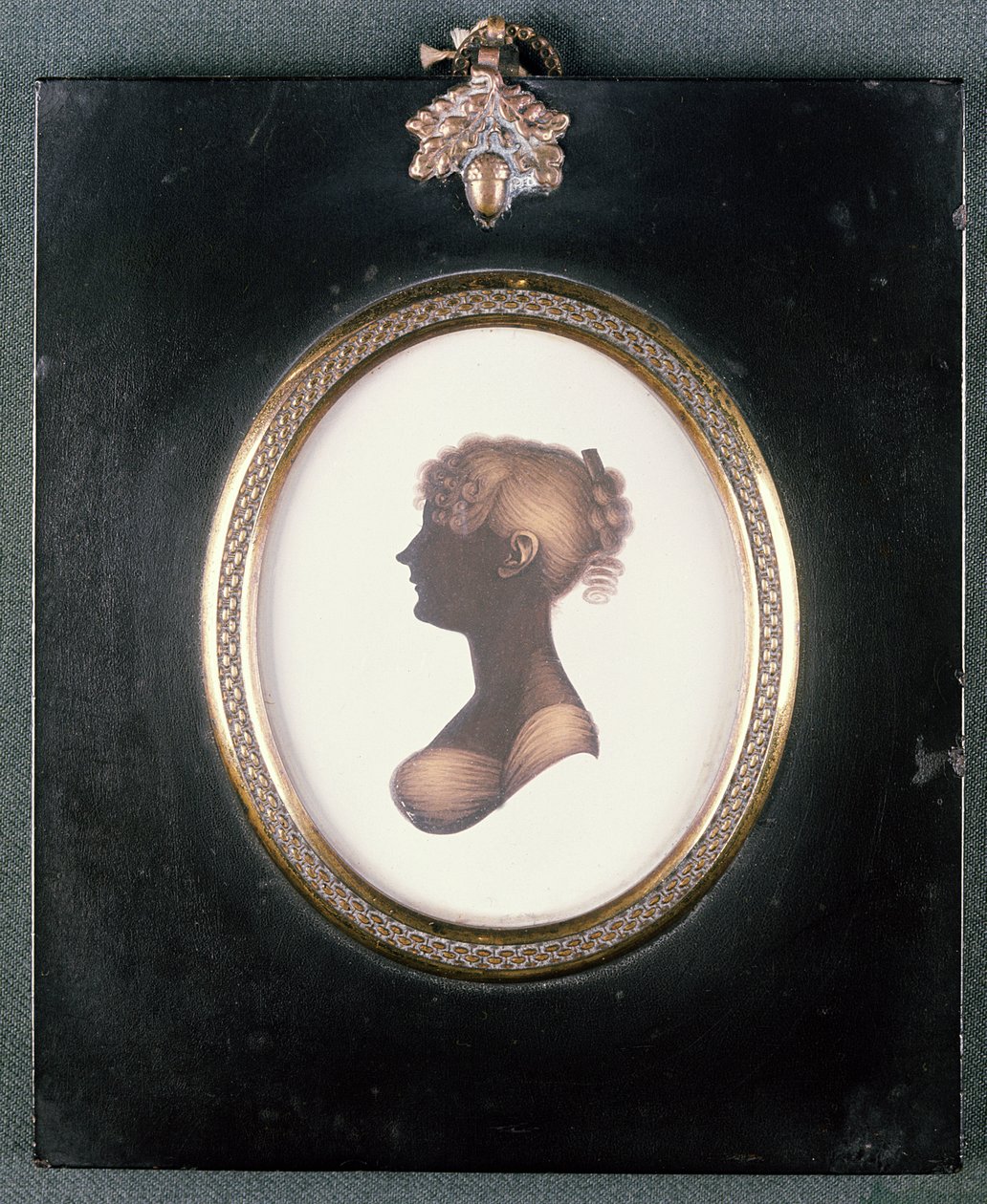 Silueta de Cassandra Austen, c.1809 de John Meiers
