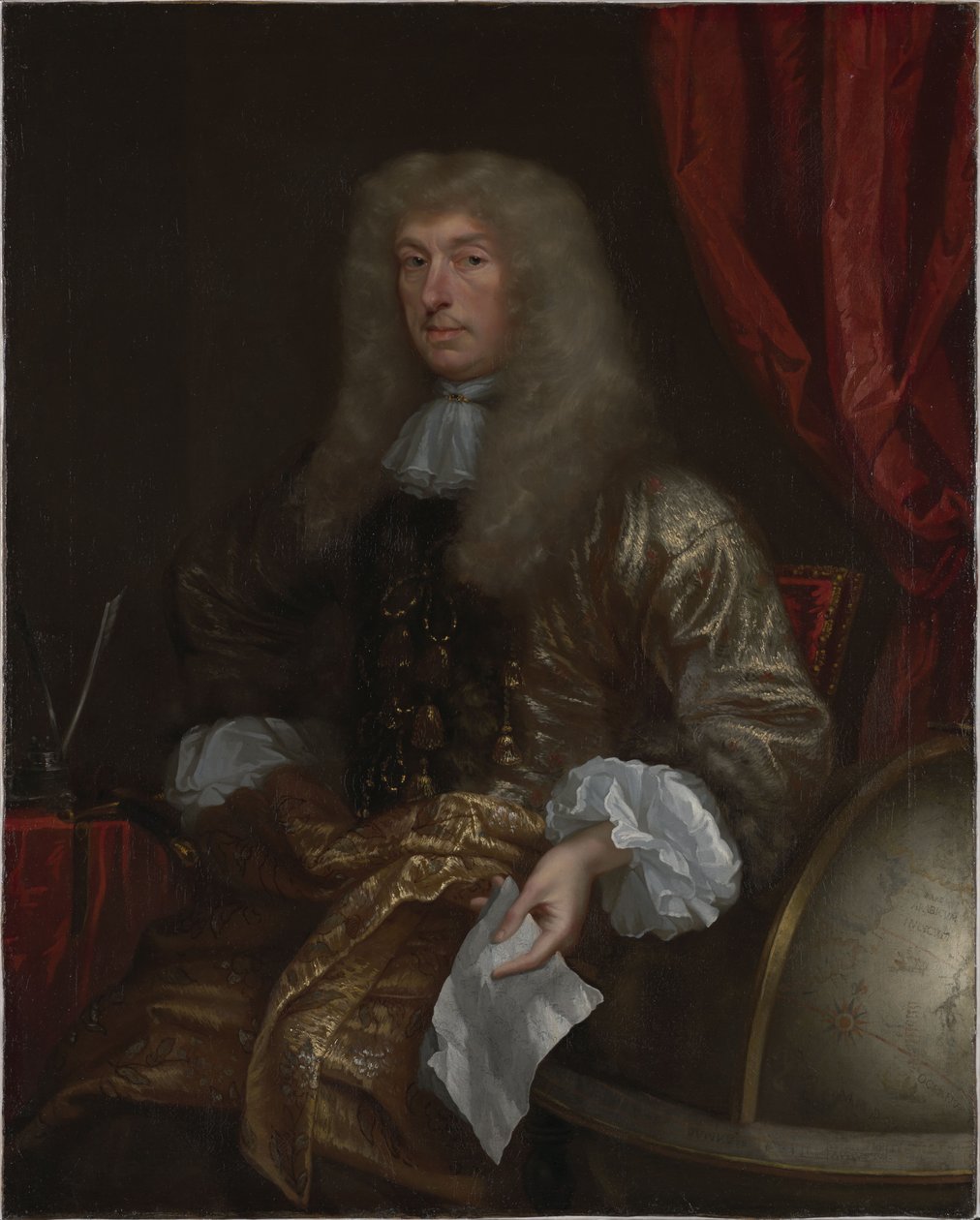 Retrato de Sir John Chardin, viajero y comerciante francés de John Michael Wright