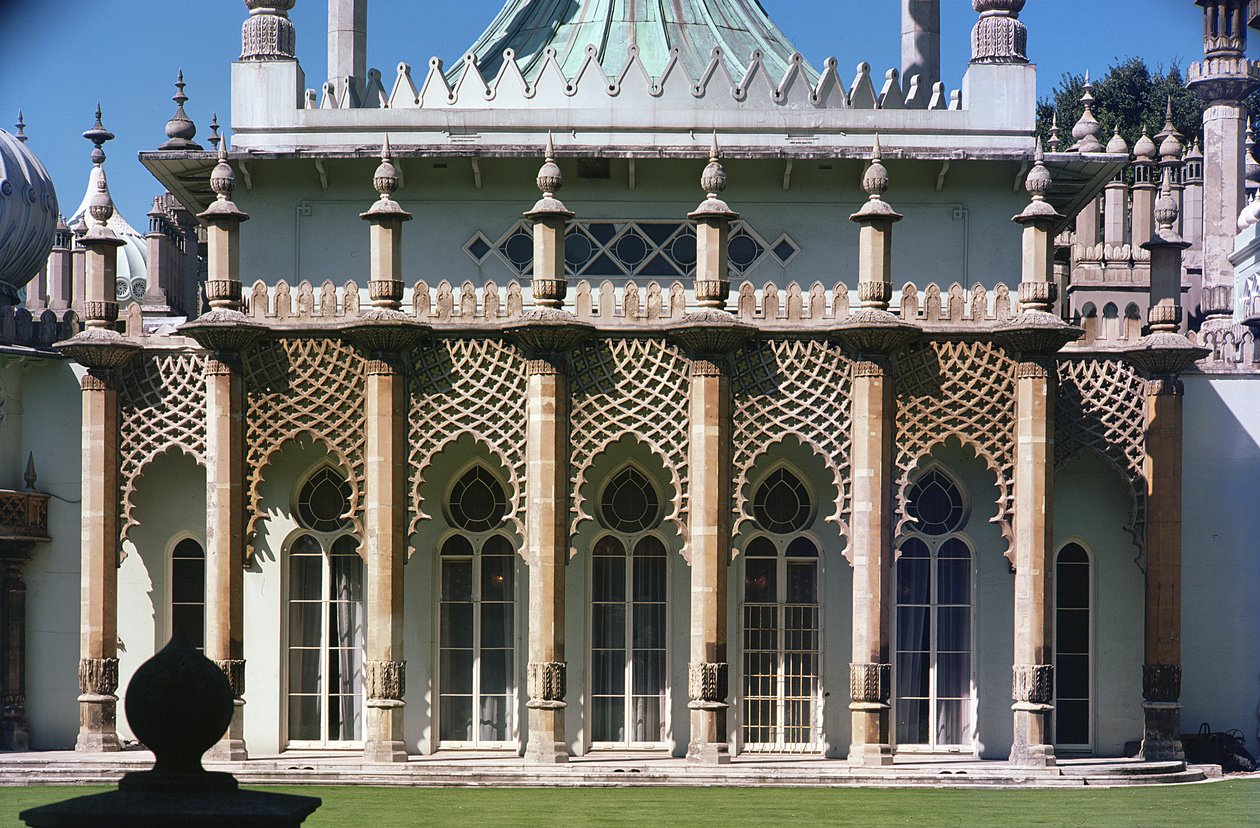 Vista del frente este, 1815-23 de John Nash