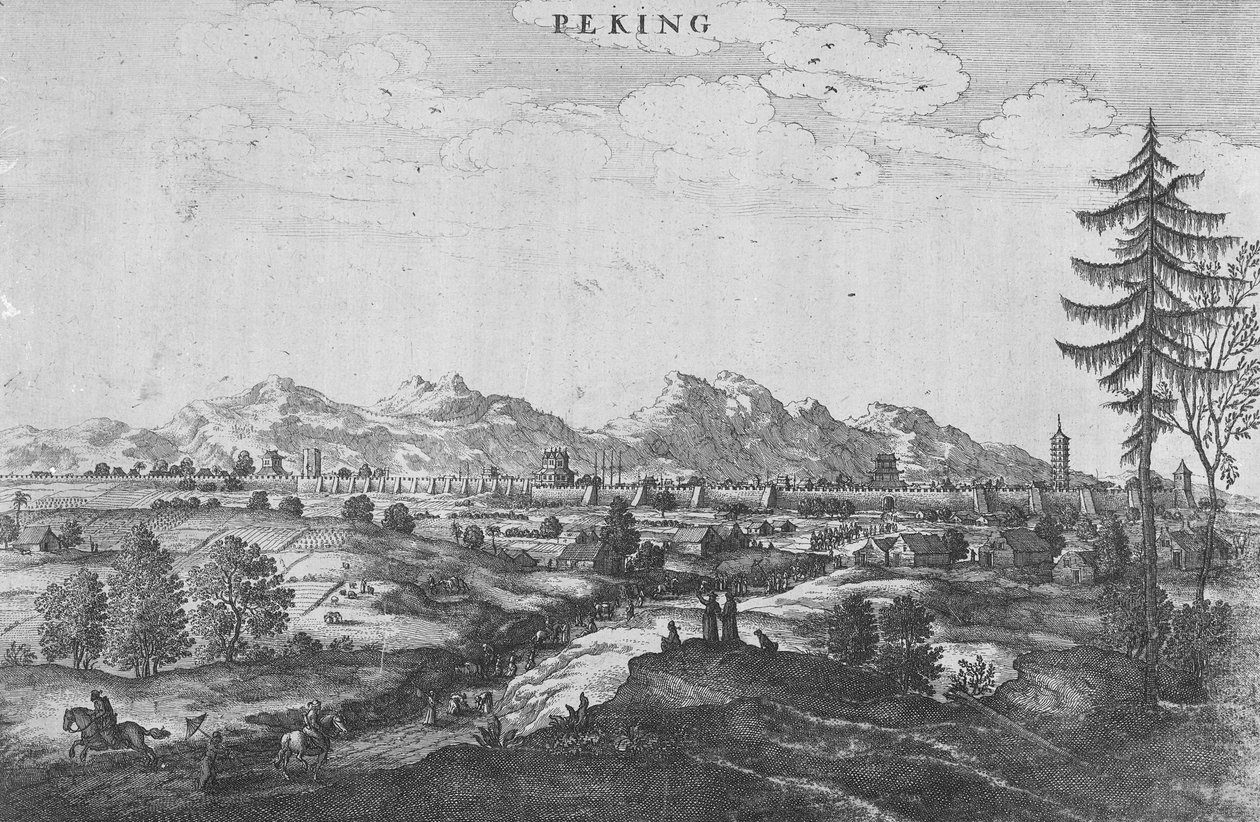 Pekín, una ilustración del 