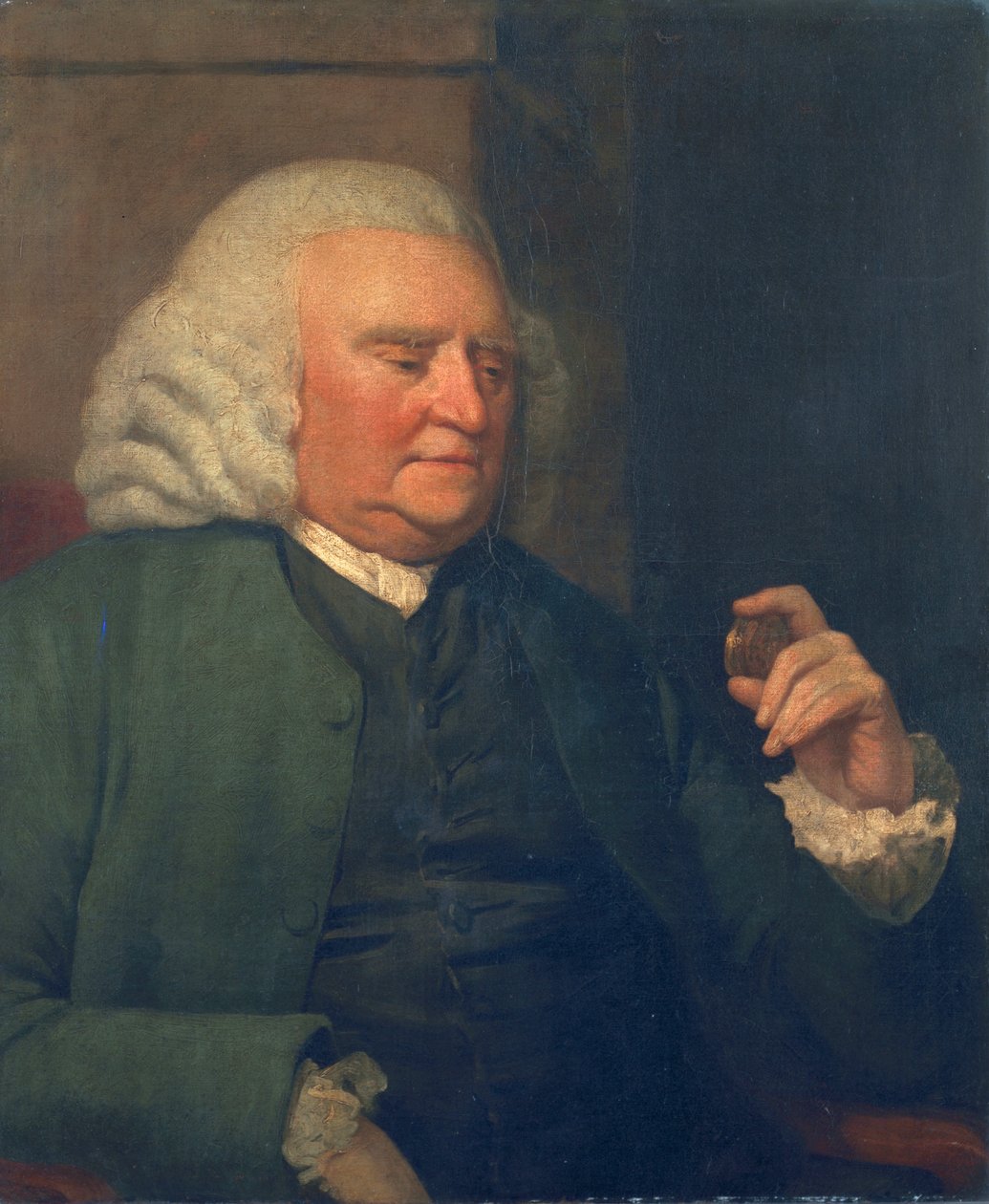 Hombre desconocido, llamado Samuel Johnson de John Opie