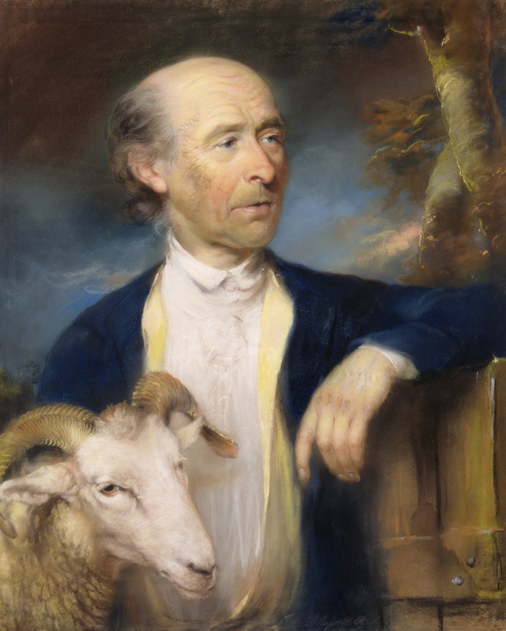 John Collins de Devizes (fl.1771-99) 1799 de John Russell