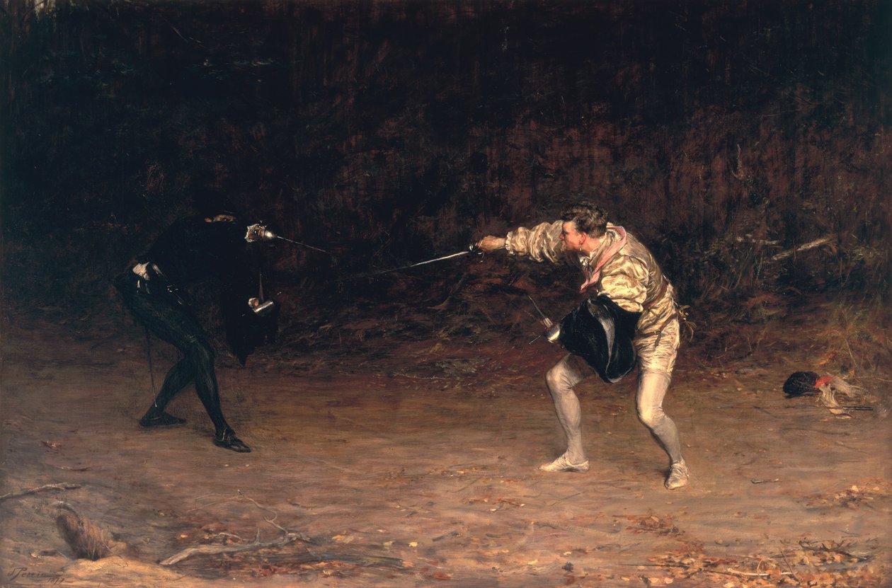 Hasta la muerte, 1877 de John Pettie