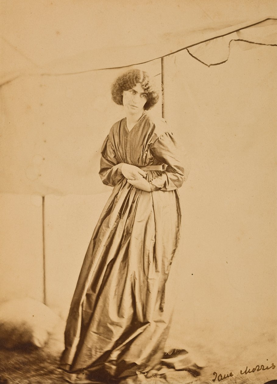 Retrato de Jane Morris, 1865 de John R. Parsons