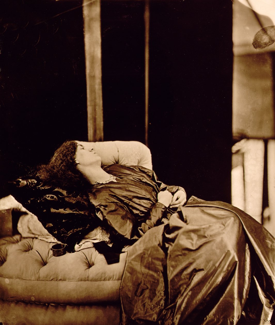 Retrato de Jane Morris (1839-1914) 1865 de John R. Parsons