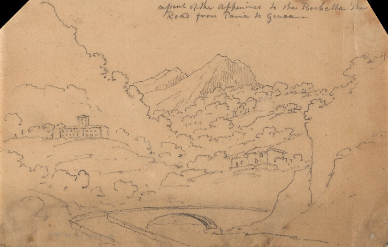 Ascenso de los Apeninos a la Rochetta de John Robert Cozens