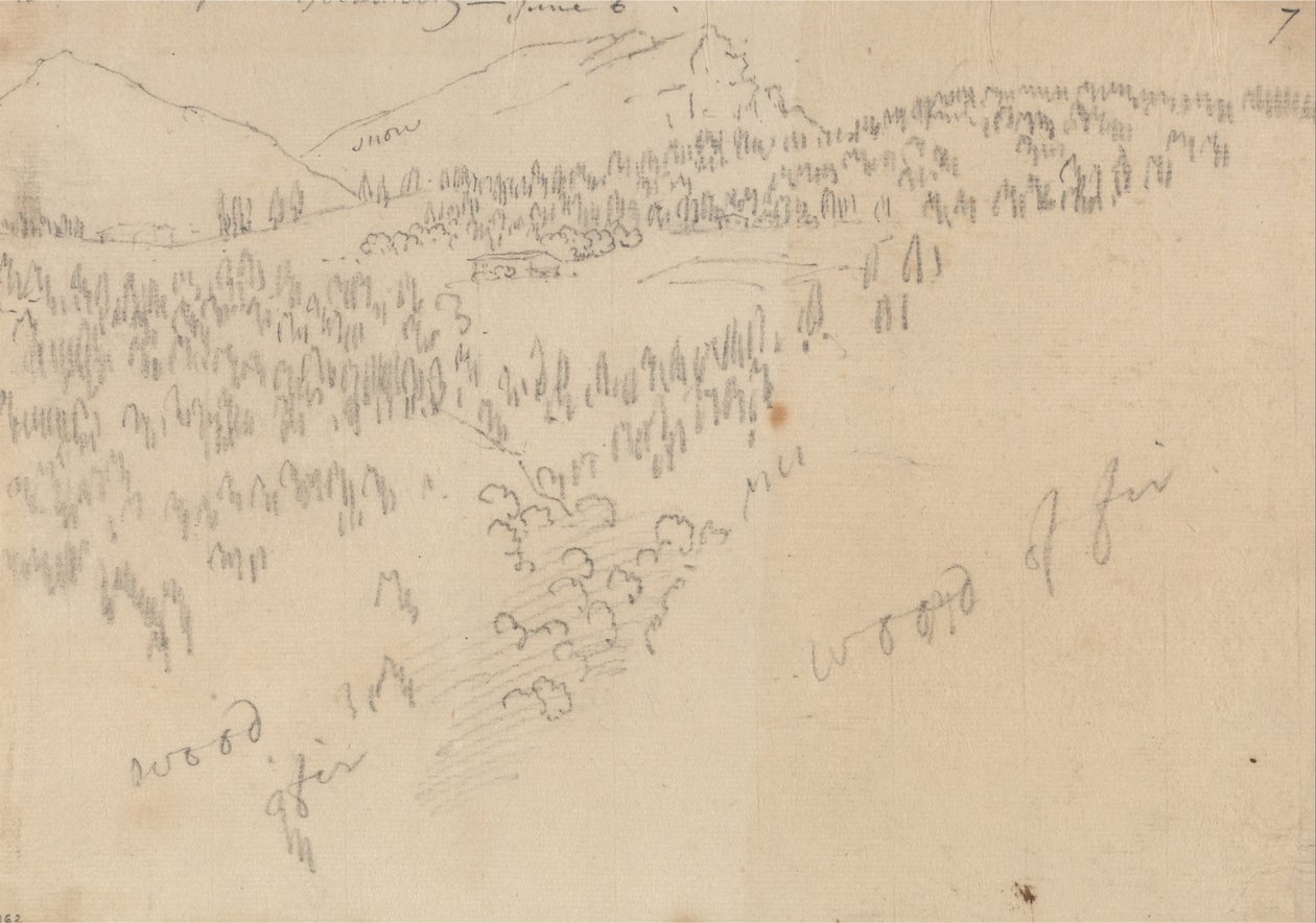 Entre Innsbruck y Schönberg de John Robert Cozens