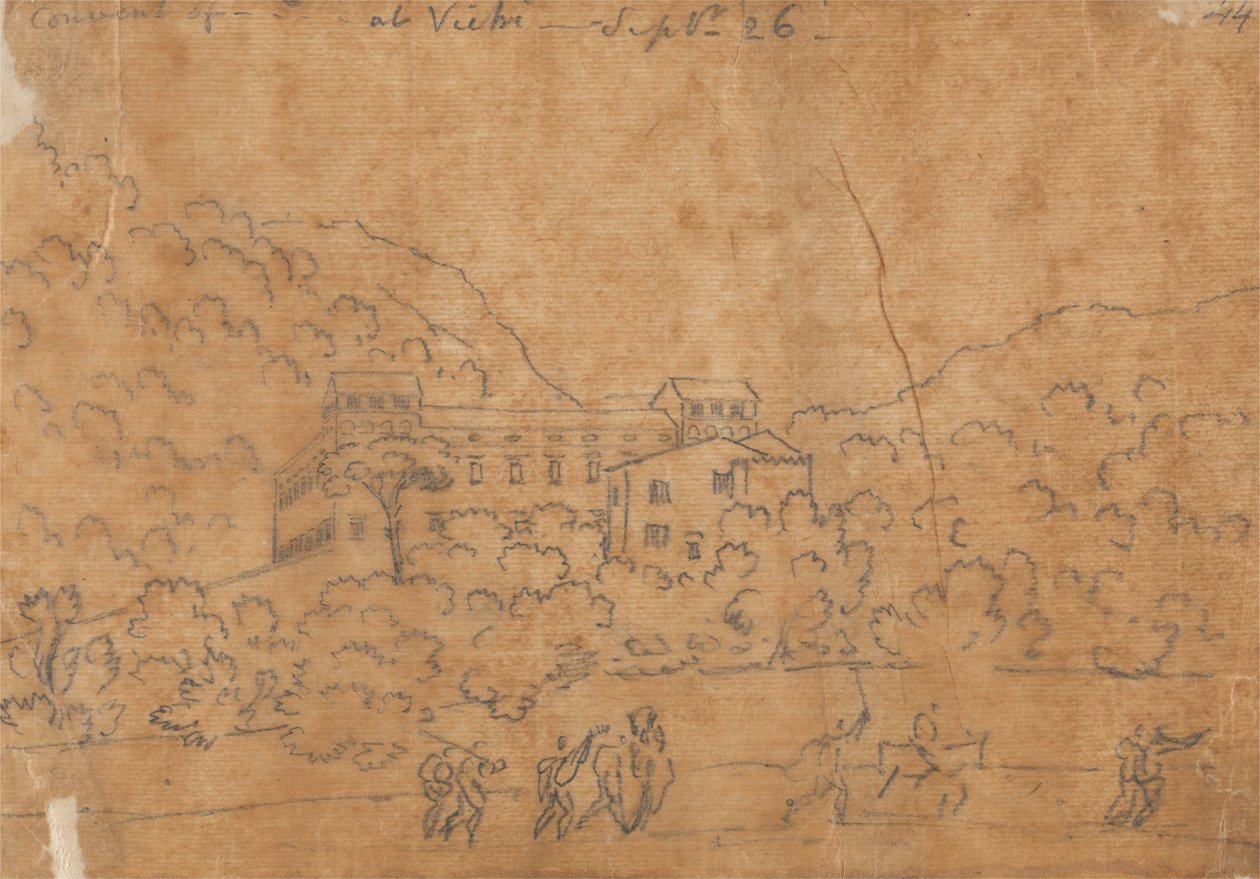 Convento en Vietri, 26 de septiembre de John Robert Cozens