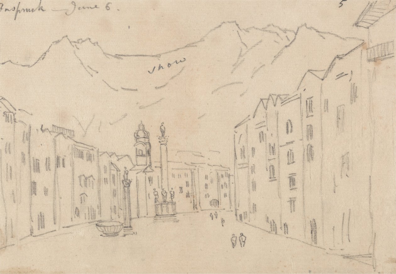 Innsbruck, 6 de junio de John Robert Cozens