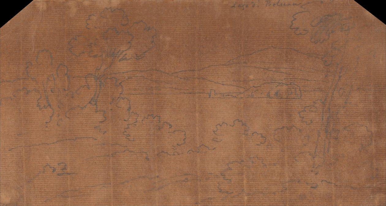 Lago di Bolsena de John Robert Cozens