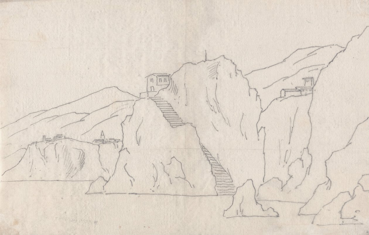 Costa rocosa de John Robert Cozens