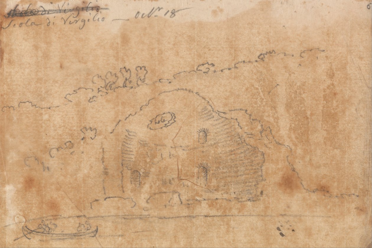 Escuela de Virgilio, 18 de octubre de John Robert Cozens