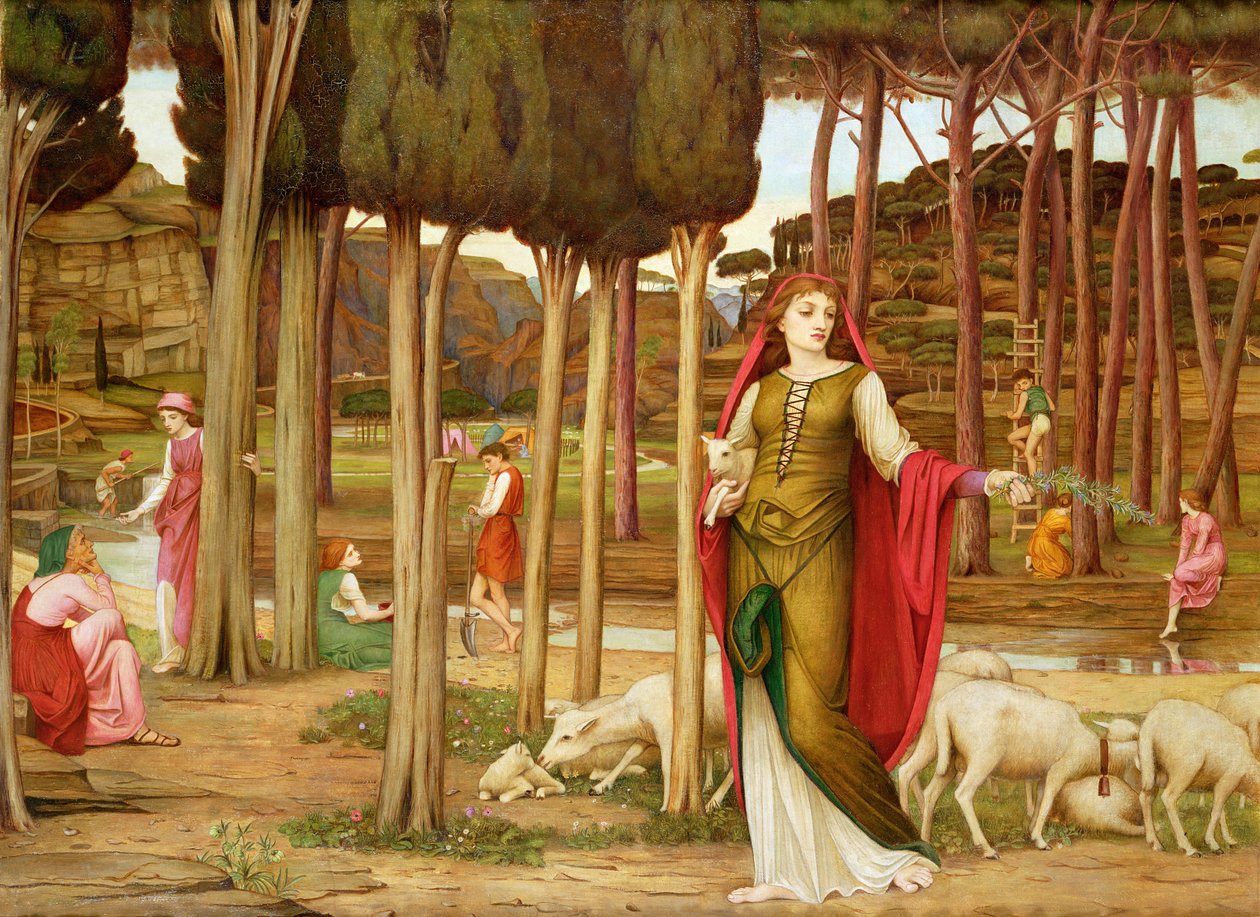 La Sulamita | John Roddam Spencer Stanhope
