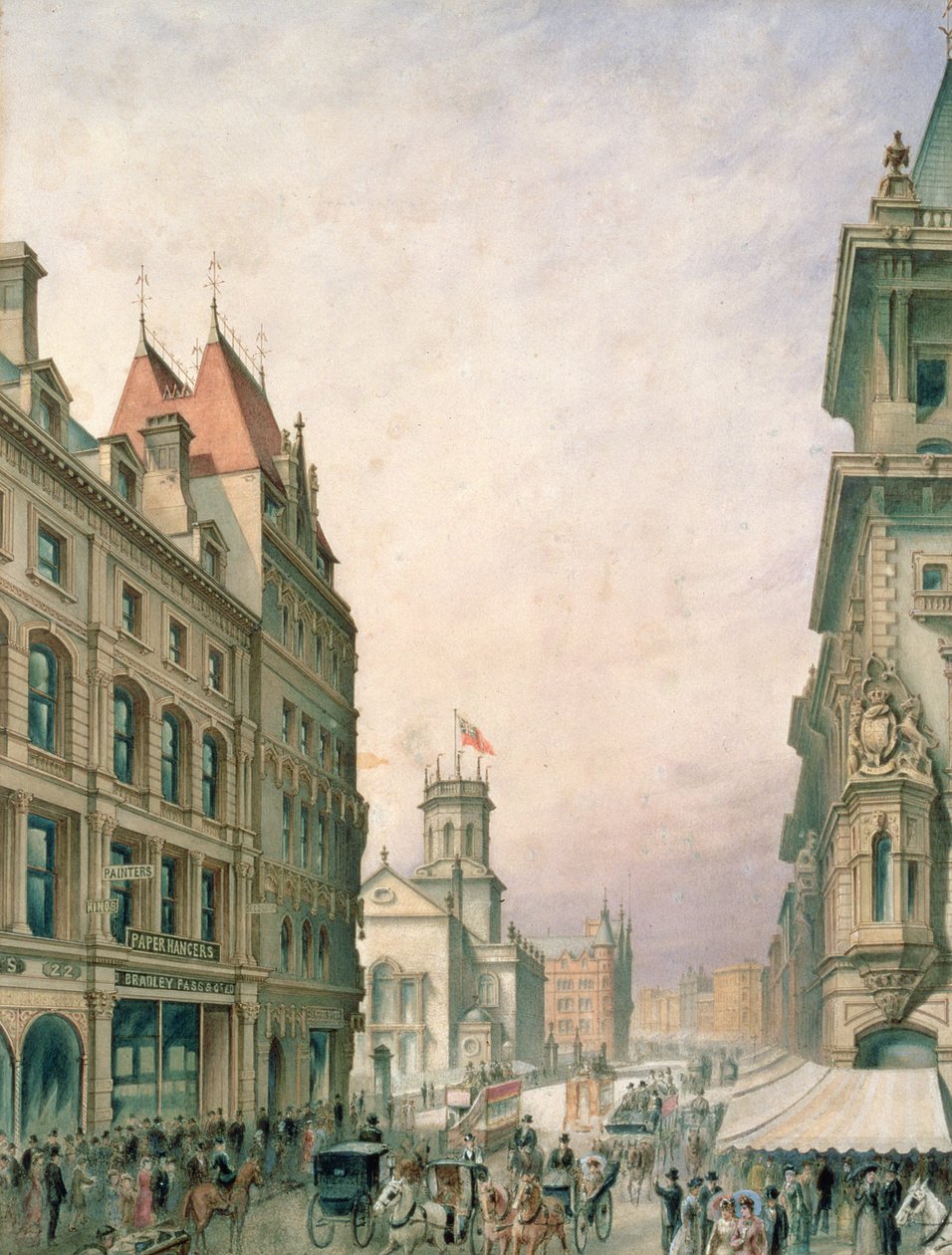 Calle de la Iglesia, Liverpool de John Ross Murphy