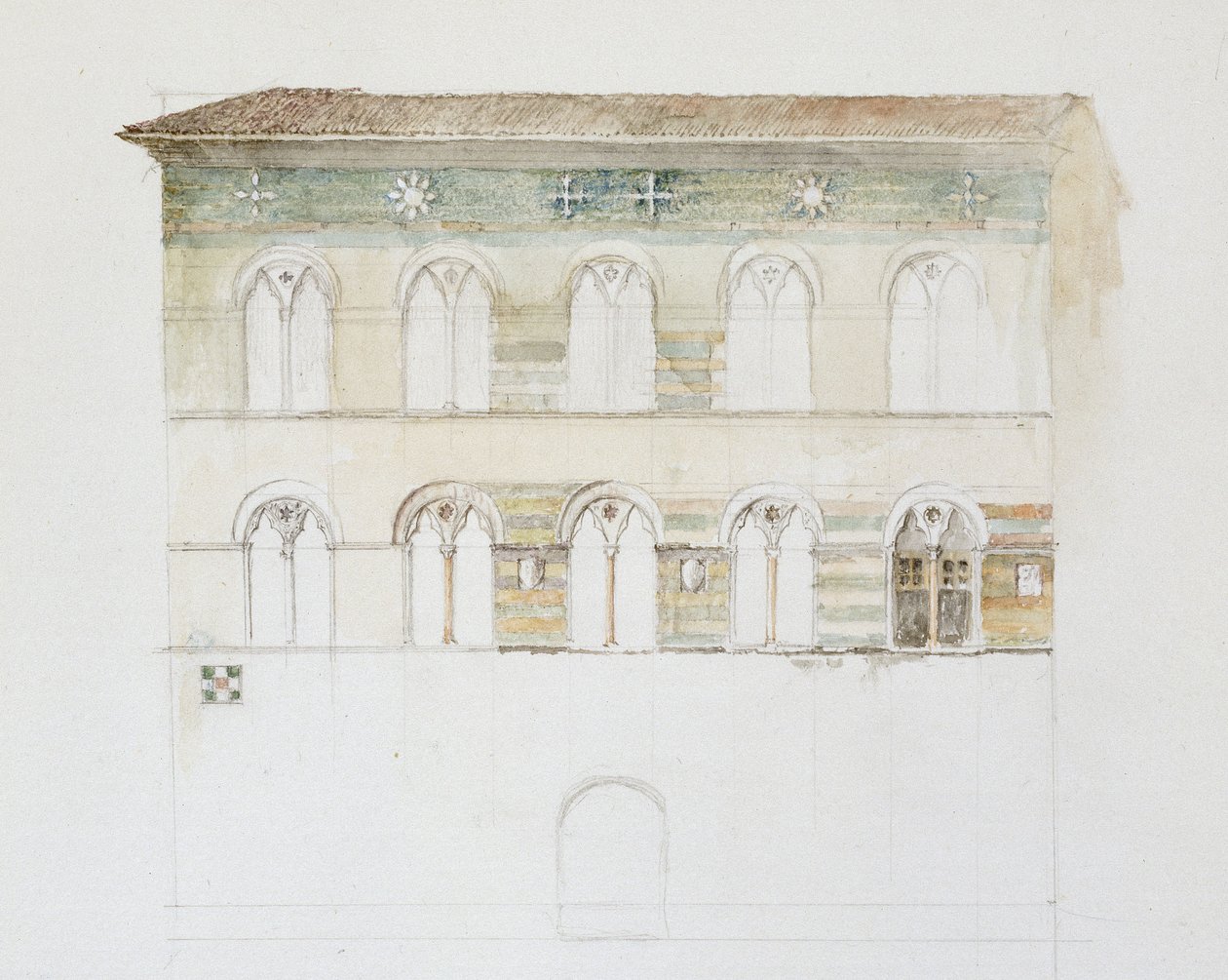 El Palazzo Gambacorti, Pisa, 27 - 30 de abril de 1872 de John Ruskin