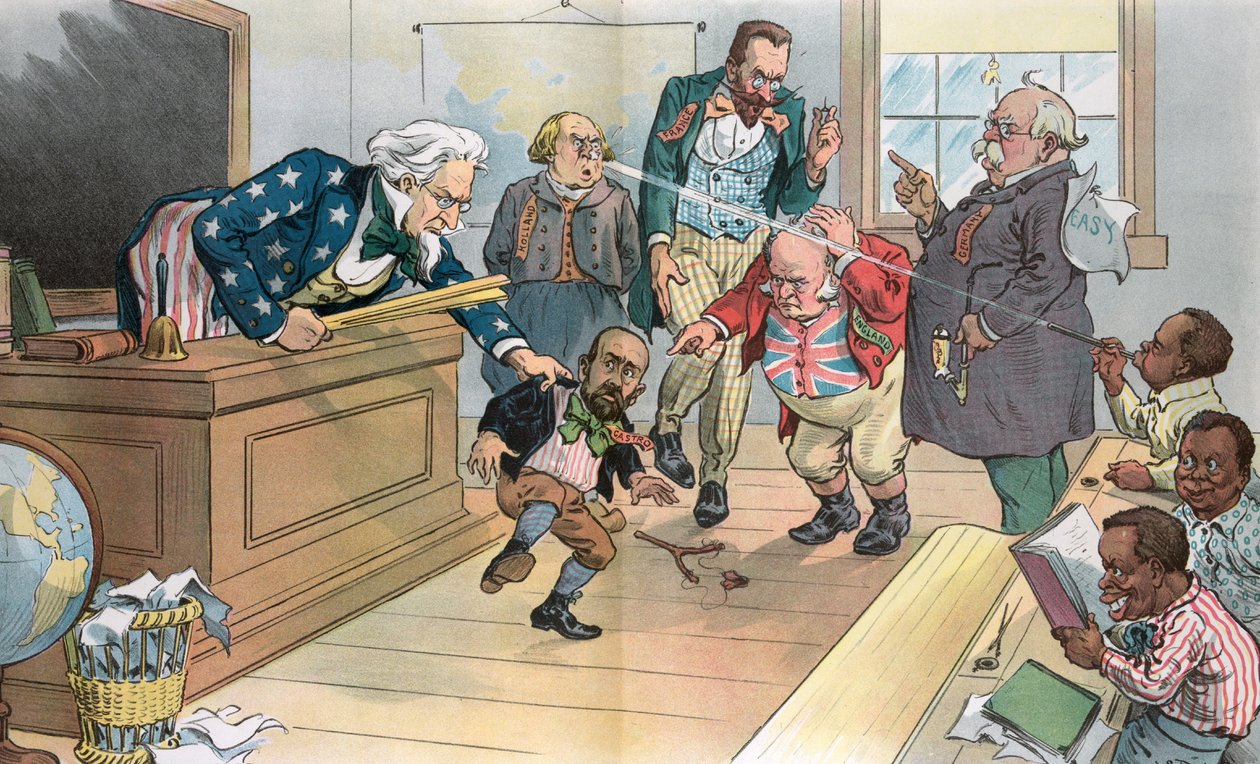 Día de visitantes, 1905 de John S. Pughe