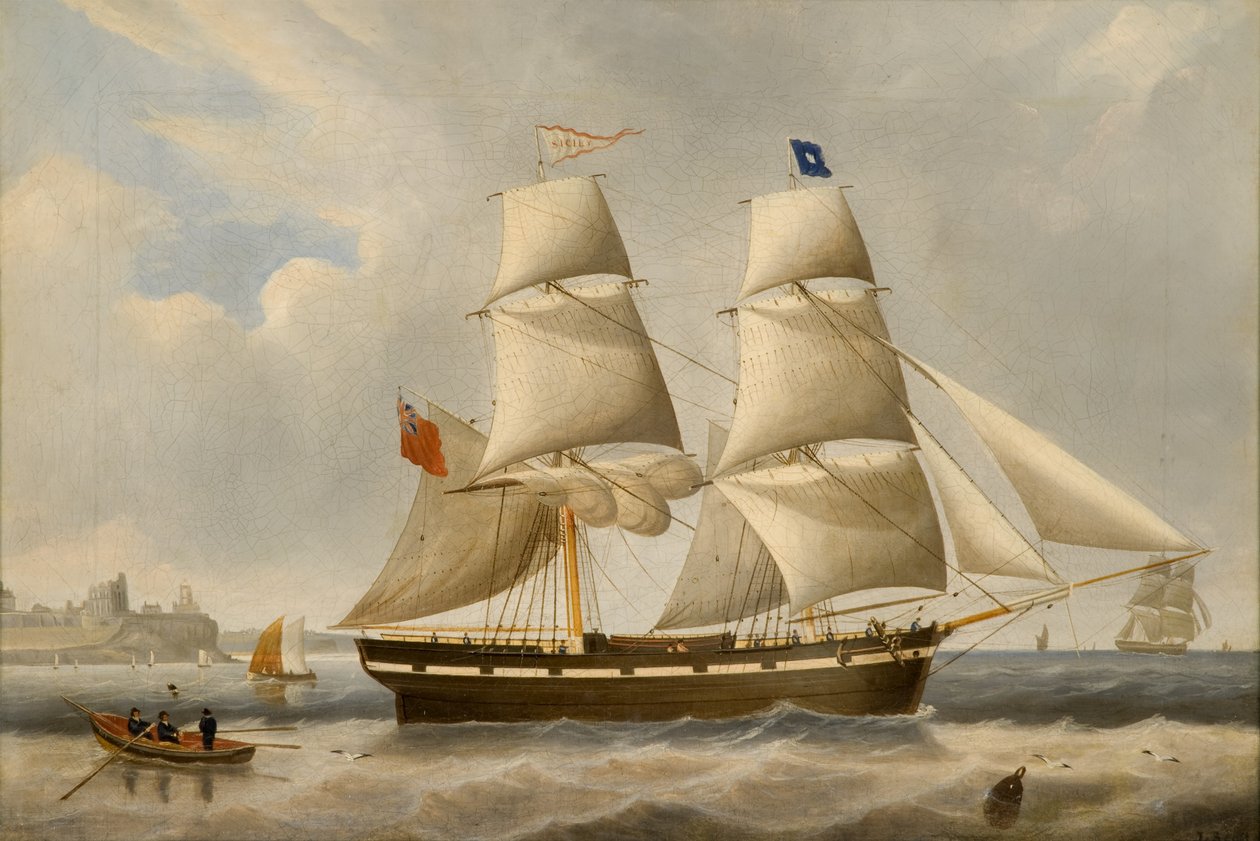 El bergantín carbonero Sicilia de John Scott