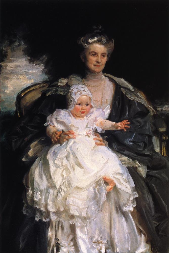 Mrs. Henry Phipps y su nieto Winston de John Singer Sargent