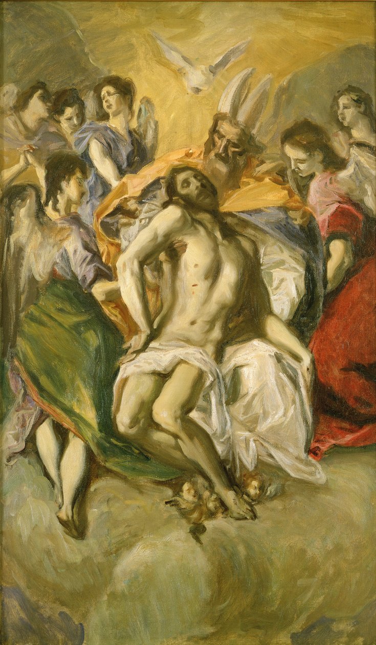 El Descendimiento de la Cruz, después de El Greco de John Singer Sargent