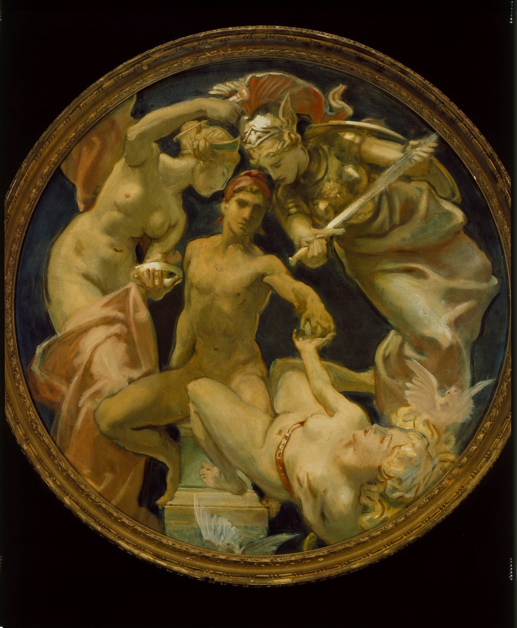 El juicio de París, 1920-22 de John Singer Sargent