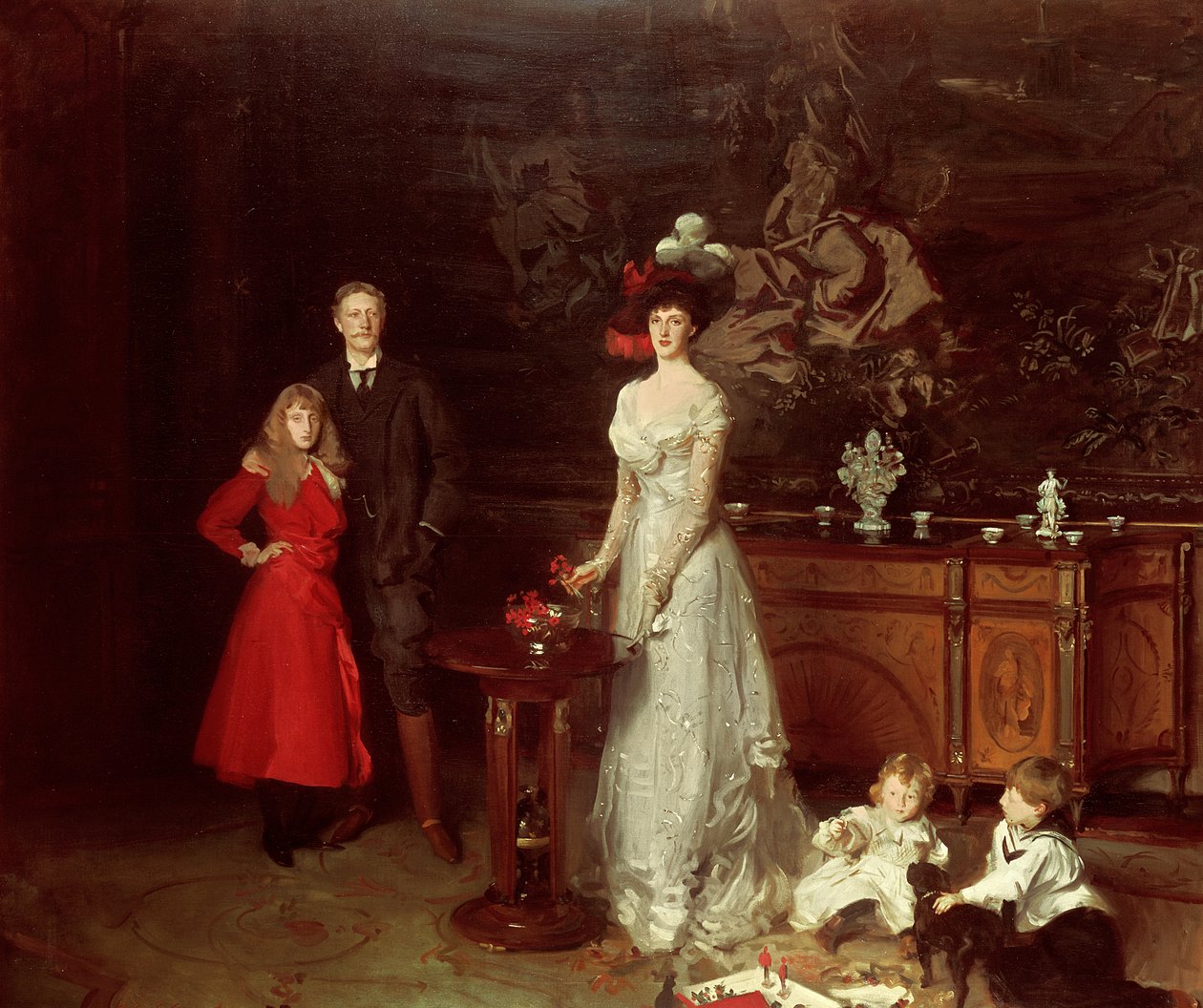 La familia Sitwell, 1900 de John Singer Sargent