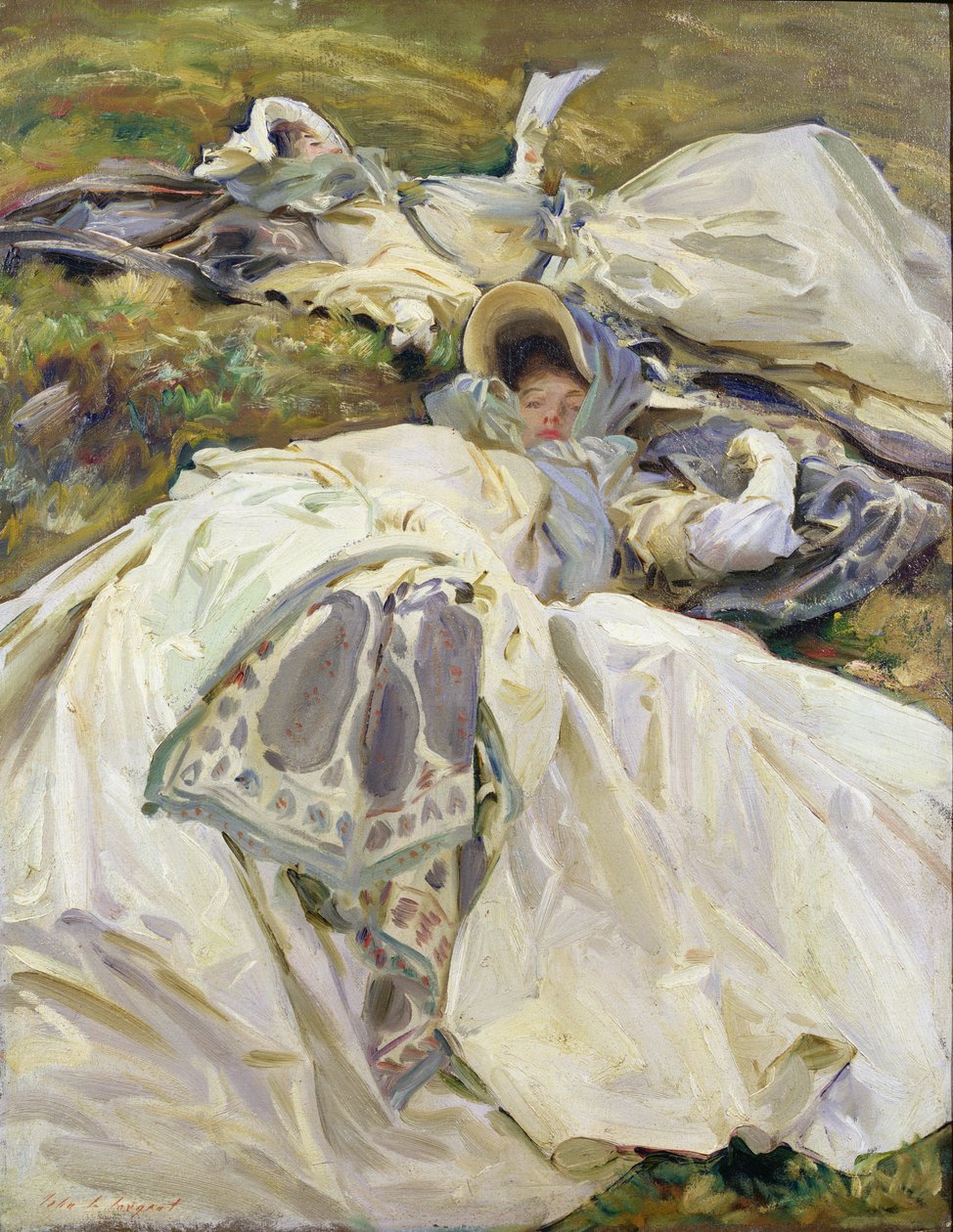 Dos Vestidos Blancos, 1911 de John Singer Sargent