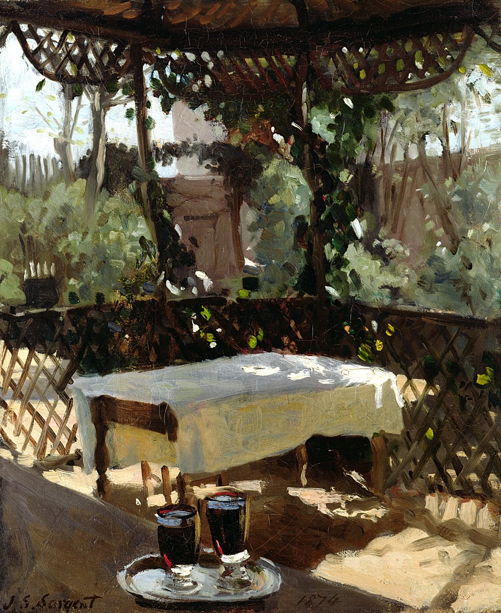 Dos copas de vino, 1874 de John Singer Sargent