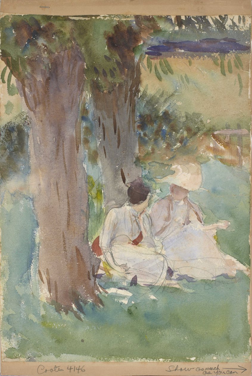 Bajo los Sauces de John Singer Sargent