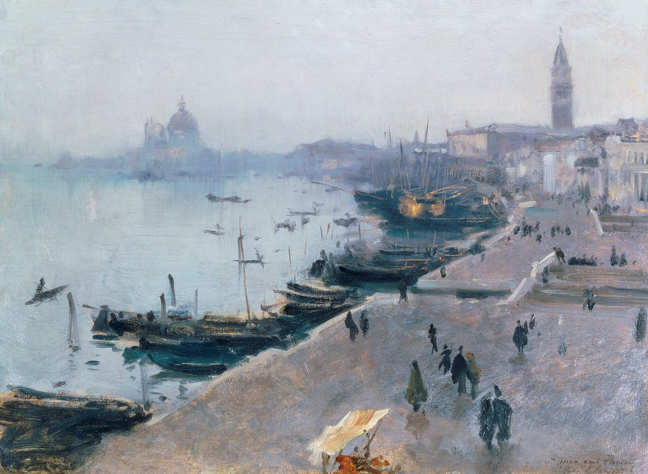 Venecia en clima gris de John Singer Sargent