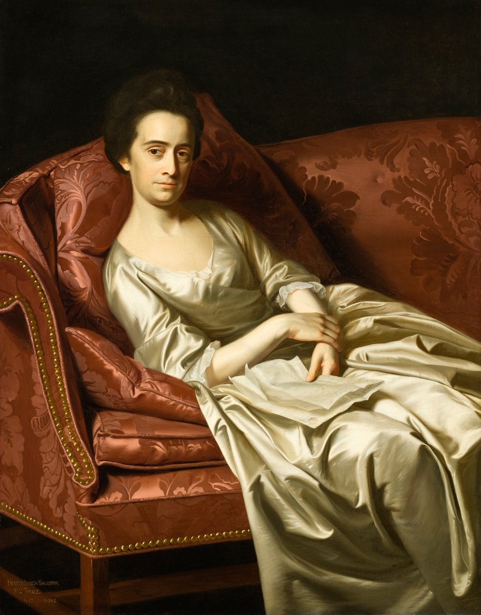 Retrato de una dama de John Singleton Copley