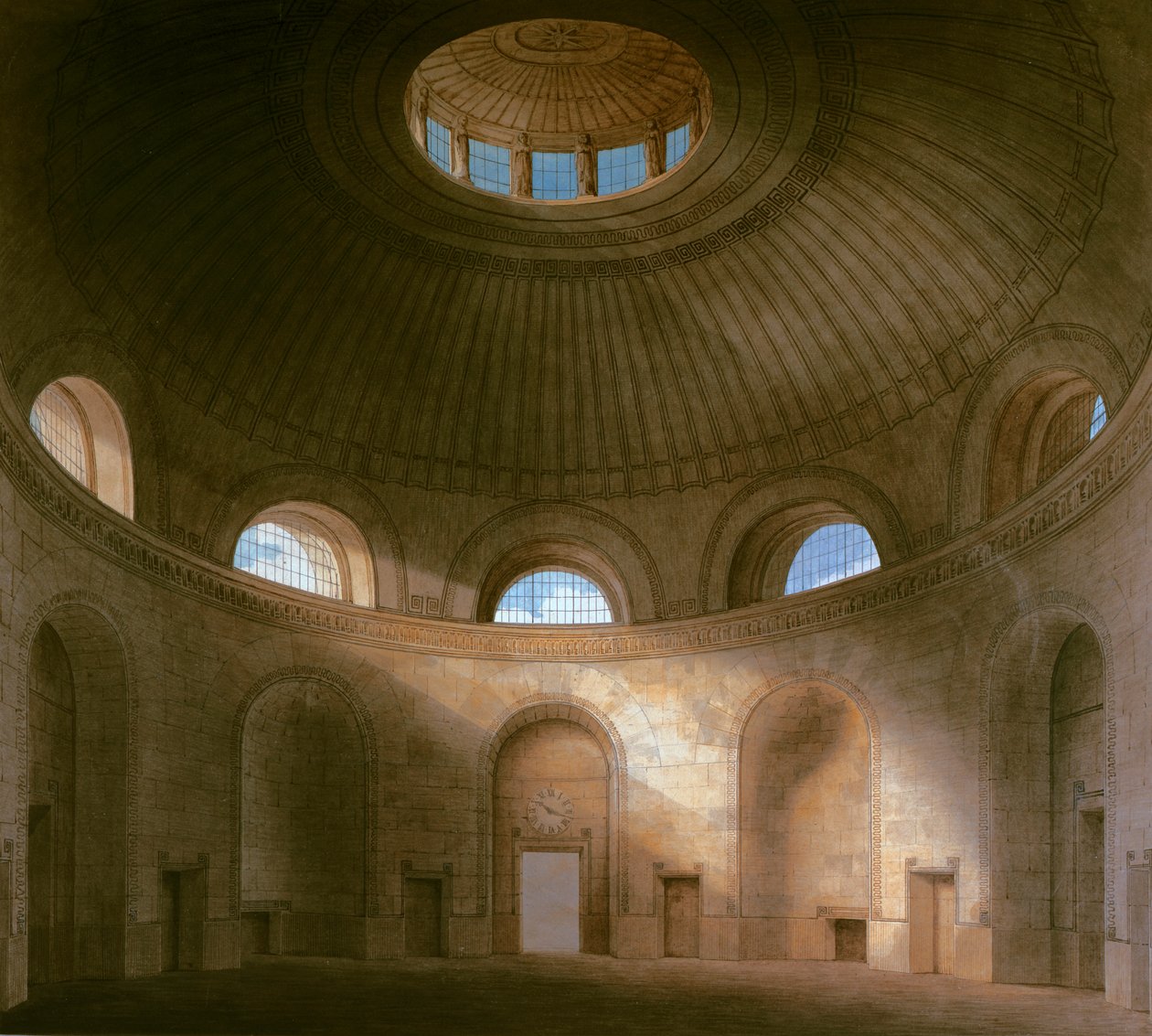 John Soane: Rotonda del Banco de Inglaterra, 1798 de John Soane