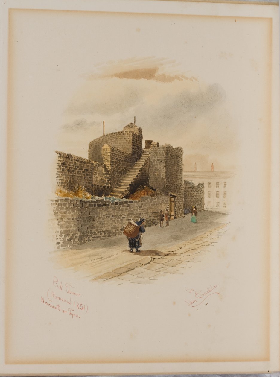 Torre rosa, Newcastle upon Tyne de John Teasdale