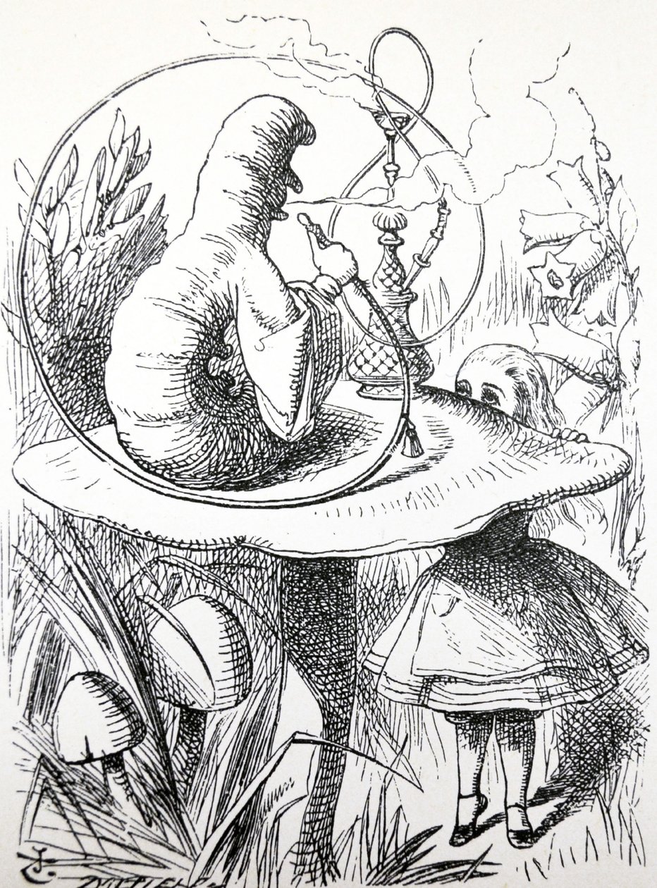 Las Aventuras de Alicia en el País de las Maravillas, 1865 de John Tenniel