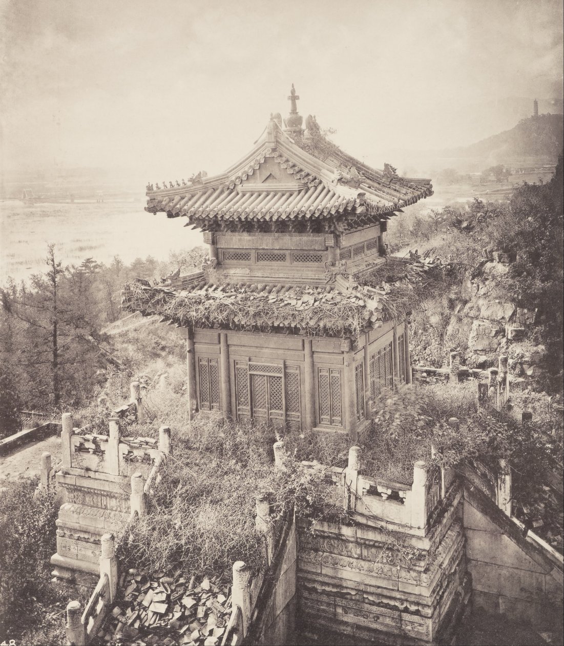 Templo de bronce, Wan-Show-Shan de John Thomson