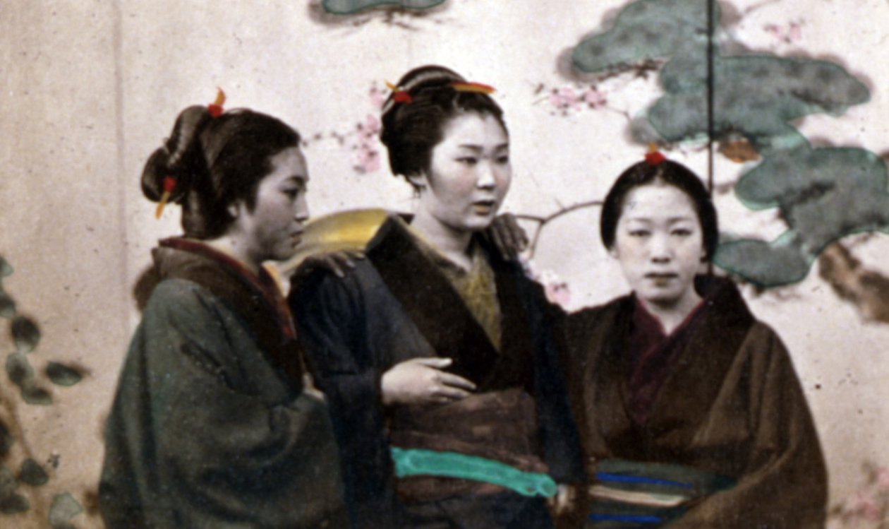 Mujeres japonesas, 1890 de John Thomson