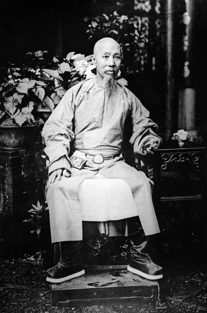 Jui-lin, Gobernador General de las dos provincias de Kwang, c.1870-2 de John Thomson