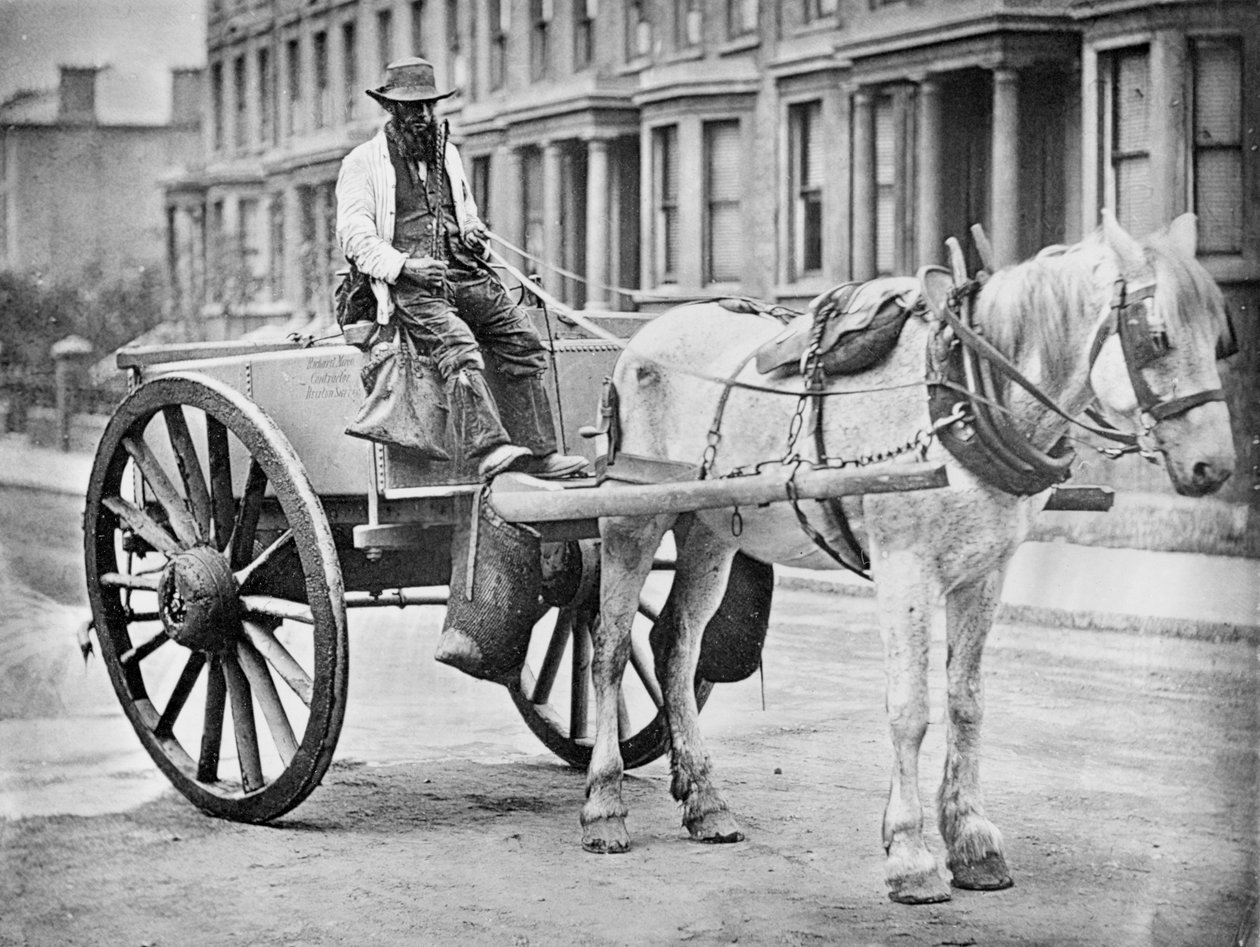El carro de agua, 1877 de John Thomson