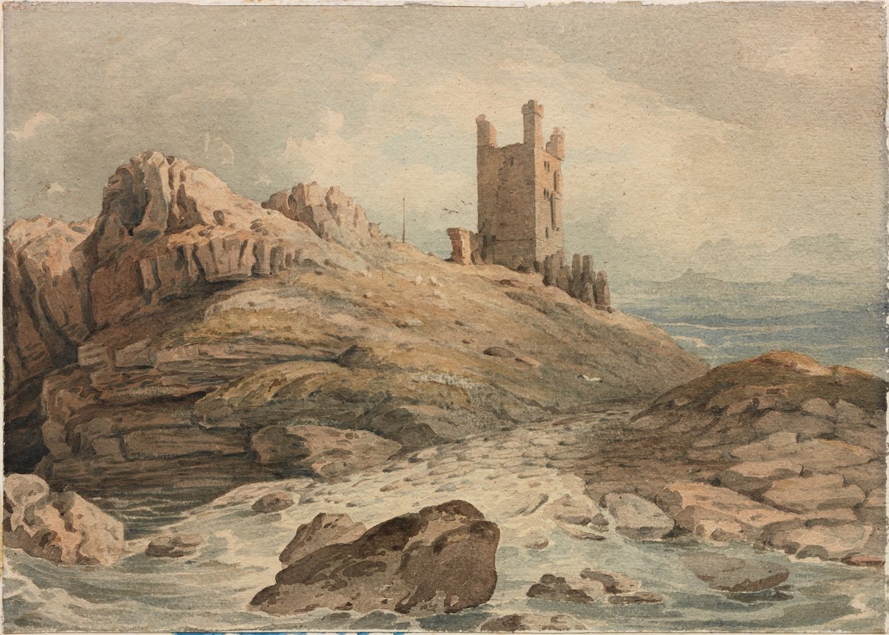 Castillo de Dunstanburgh de John Varley